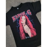 Karol G Bitchota Vintage Music T-shirt — Mens T Shirts