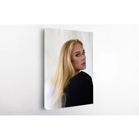 Adele Music Singer Canvas Poster Wall Art, Adele Canvas Poster — Affiches et impressions