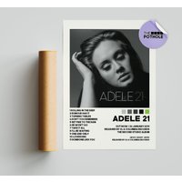 Adele Posters / 21 Poster / Adele 21 / Album Cover Poster