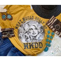 Wwdd - What Would Dolly Do Tee Shirt