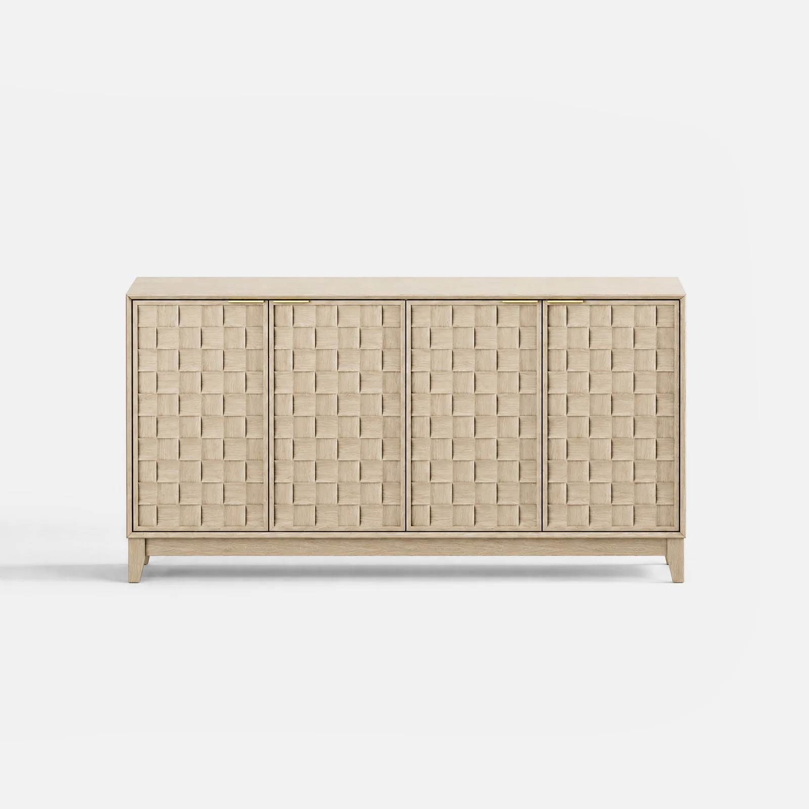 Colamy Pixel Sideboard Cabinet with Storage - Oak