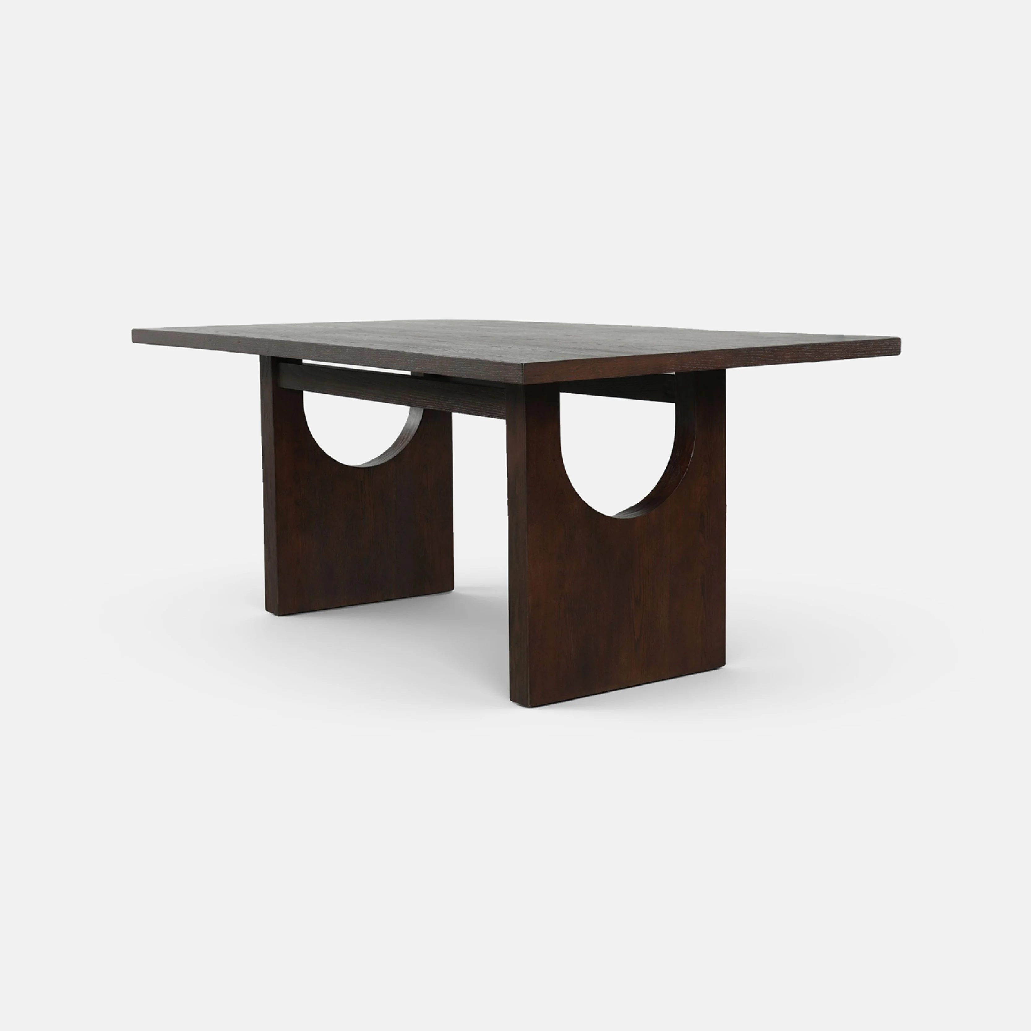 Colamy Halo 72" Modern Wood Dining Table - Walnut — Tables à manger