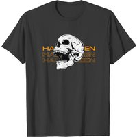 Halloween Skull Design T-shirt