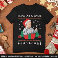 Fighting Hasbulla | Christmas T-shirt | Unisex Tee | Funny Christmas Tees