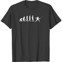 Fencer Gift T-shirt - Fencing Evolution Design — Mens T Shirts