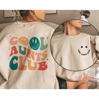 Cool Aunts Club Sweatshirt, Auntie Sweatshirt, Aunt Gift