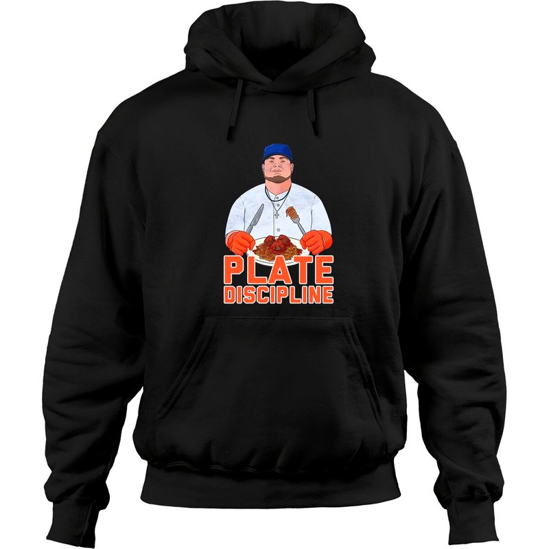 Daniel Vogelbach Plate Discipline Shirts, Plate Discipline Hoodies — Sweats à capuche pour hommes