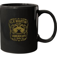 Martin Dual Guitars Vintage Birthday Mugs