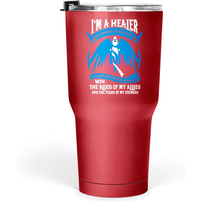 Wow - I'm A Healer Dictator Of Life And Death Te Tumblers 30 Oz — Tasses et gobelets