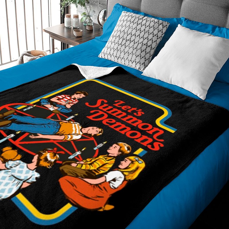 Child Let S Summon Demons Baby Blankets — Couvertures pour bébé