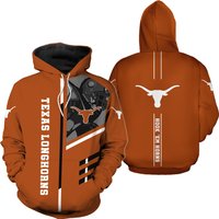 Texas Longhorns 3d Hoodie