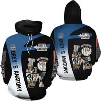 Grey's Anatomy 3d Hoodie