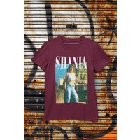 Shania Twain Crewneck - Retro Style Shirt — T-shirts pour hommes