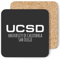 Ucsd - University Of California San Diego (white) - Ucsd - Coasters — Coasters & Placemats