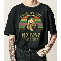Rock Tee - Back To The Gypsy T-shirt - Stevie Nicks