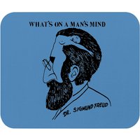 What's On A Man's Mind Dr. Sigmund Freud Mouse Pads