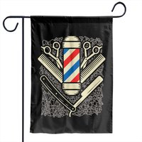 Hairstylist Accessories Barber Garden Flags — Drapeaux décoratifs