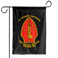 2nd Marine Division - 2nd Marine Division - Garden Flags — Drapeaux décoratifs