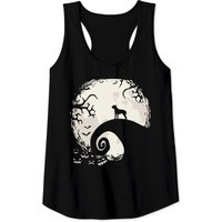Cane Corso Dog And Moon Howl In Forest Dog Halloween Party Tank Tops