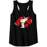 Valentines Day Snoopy Dog Heart Balloons Tank Tops