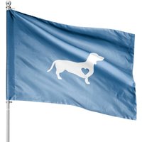 Dachshund Love Doxie Zip House Flags