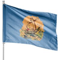 Calvin And Hobbes - Calvin And Hobbes - House Flags — Decorative Flags