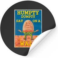 Humpty Dumpty Sat On A Wall Stickers — Stickers & Decals