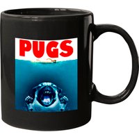 Jaws - Pug Version - Jaws Pugs - Mugs — Tasses et gobelets