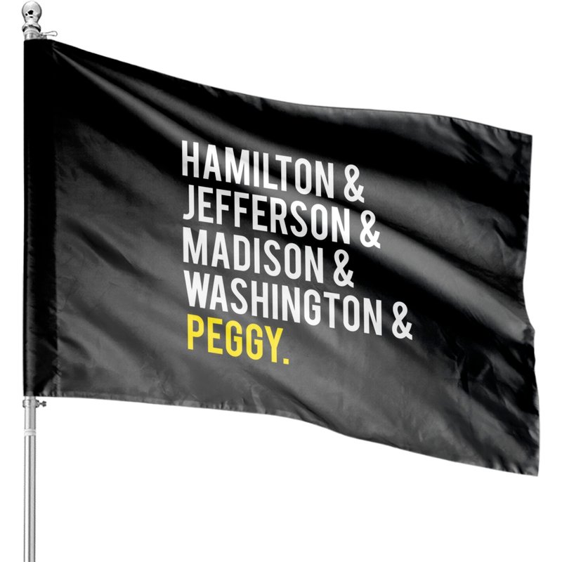 And Peggy House Flags Jefferson, Madison, Washington — Decorative Flags