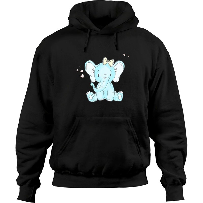 Baby Elephant - Blue - Baby - Hoodies — Sweats à capuche pour hommes