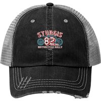 82nd Sturgis Motorcycle Rally 2022 In Red - Sturgis South Dakota - Trucker Hats — Casquette de baseball