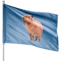 Cute Capybara - Capybara - House Flags