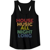 House Music All Night Long Tank Tops — T-shirts pour hommes