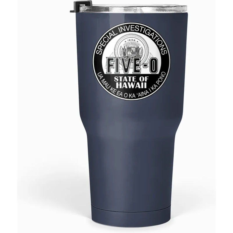 Hawaii Five-o Special Investigator Shield - Hawaii Five O - Tumblers 30 Oz — Tasses et gobelets