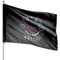 Destiny 2 Spicy Ramen Shop T Shirt Png House Flags — Decorative Flags