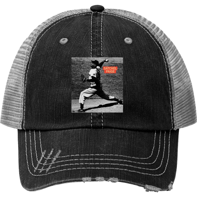 Satchel Paige Major League And Negro League Baseball Unisex Trucker Hats — Casquette de baseball