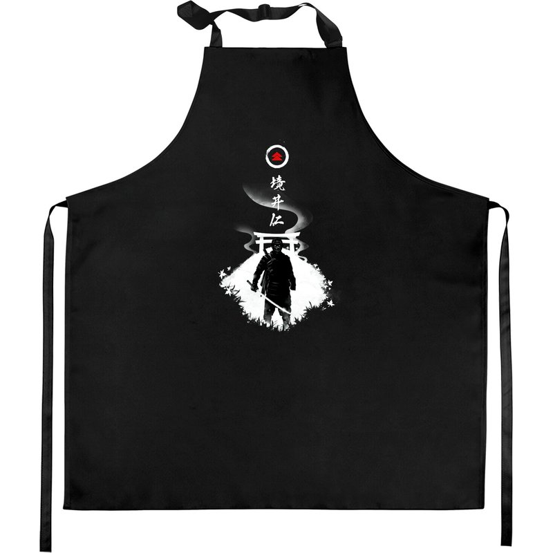 The Way Of The Ghost - Ghost Of Tsushima - Kitchen Aprons — Kitchen Aprons