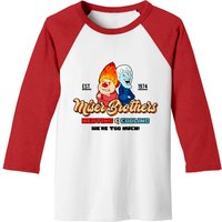 Miser Brothers Heating & Cooling - Heat Miser - Baseball Tees — Mens T Shirts