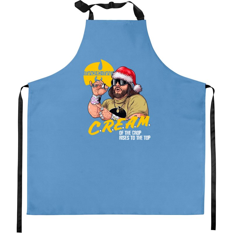 Cream - Cream Macho Man - Kitchen Aprons — Tabliers de cuisine