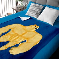Swole Doge - Meme - Baby Blankets — Baby Blankets