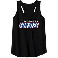 I M Not Short I M Fun Sized Snickers Marathan Funn Tank Tops