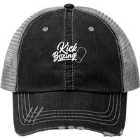 Kickboxing Kickboxer Kick Boxing Kickbox Martial Arts Trucker Hats — Casquette de baseball