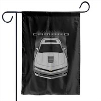 Camaro Ss 5th Gen 14-15 - Silver - Camaro - Garden Flags — Drapeaux décoratifs