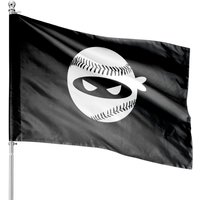 Ninja Baseball Lover Pitching Pullover House Flags