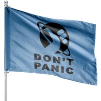 Don't Panic - Hitchhikers Guide To The Galaxy - House Flags