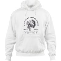 Cherokee Tribe Native American Indian Pride Respect Print Hoodies — Sweats à capuche pour hommes