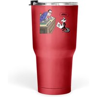 Pepe Pew Merci Beaucoup Cartoon Tumblers 30 Oz.