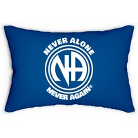 Narcotics Anonymous Logo Symbol 12 Step Recovery Na Aa Lumbar Pillows