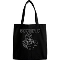 Scorpio Astrology Large Scorpion Zodiac Sign & Scorpio Name Bags