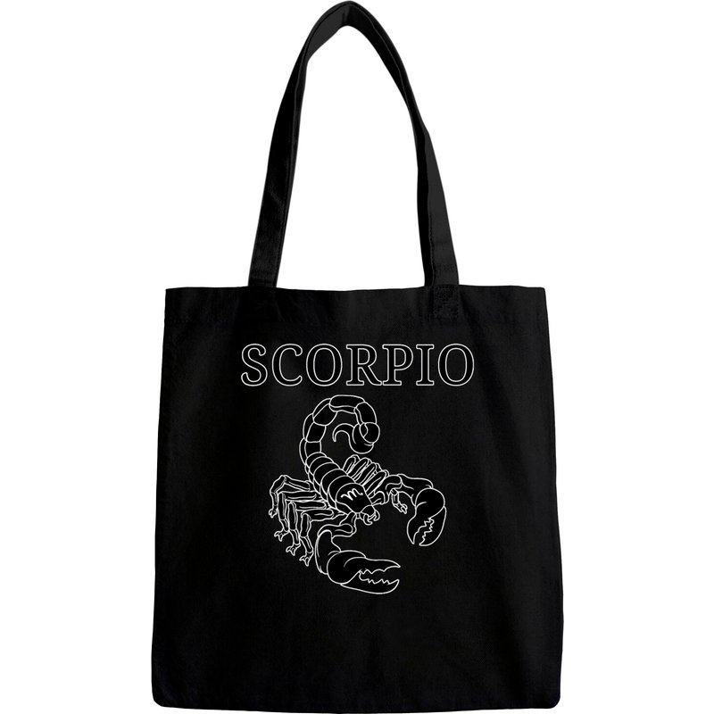 Scorpio Astrology Large Scorpion Zodiac Sign & Scorpio Name Bags — Sacs fourre-tout